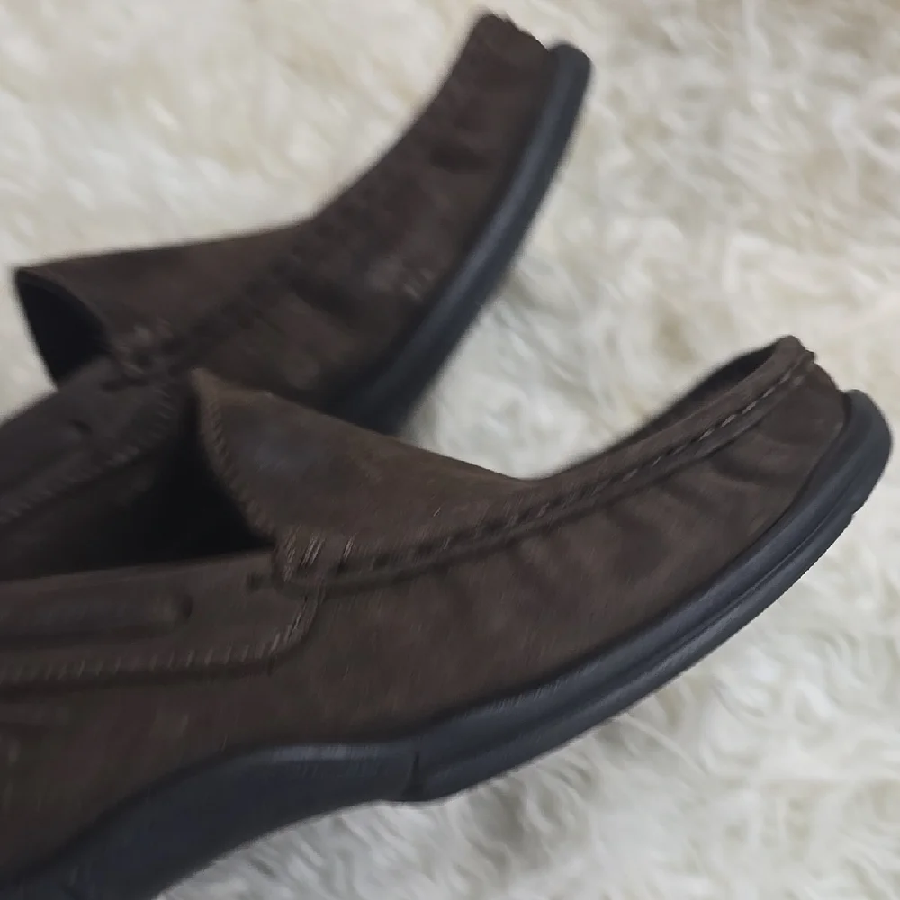 L.L. Bean Brown Suede Loafers Classic Slip-Ons